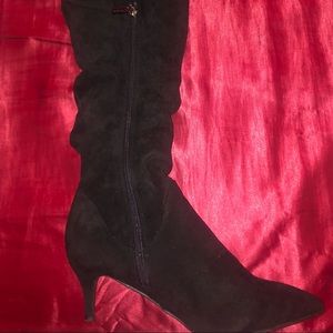 🖤black knee-high booties🌹